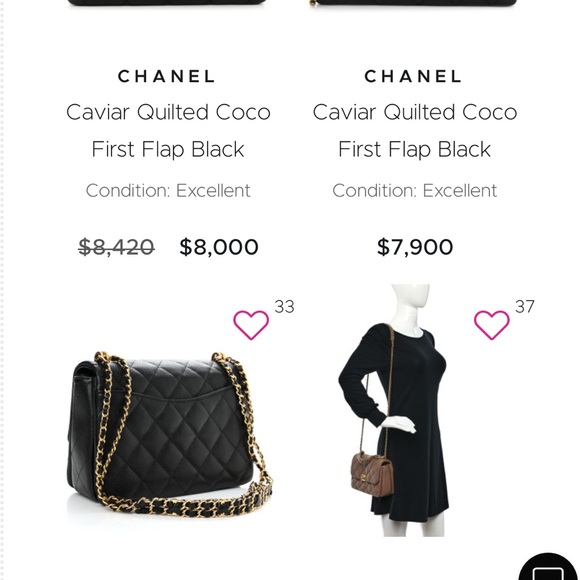 22K Chanel CocoFirst Mini Caviar Black BNIB Full Set SOLD Elsewhere - Picture 5 of 8